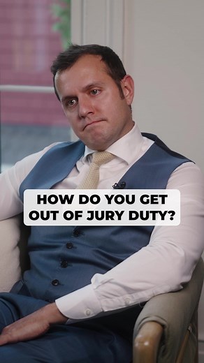 "How do you get out of jury duty?" 👩‍⚖️⚖ #juryduty #Personalinjury #l... | jury duty