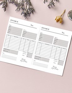 Microsoft Excel Standard Order Form & Invoice Template, Customizable Excel File, Ready to Edit and Use Invoice   Order Form - Etsy Canada