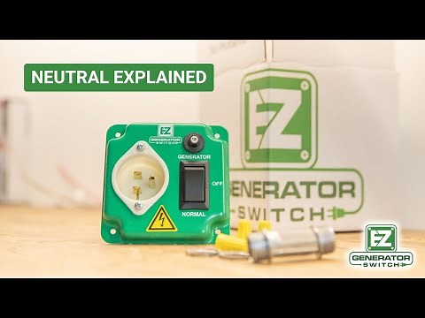 EZ Generator Switch - Simple Explanation of Bonded vs. Floating Neutral Generators