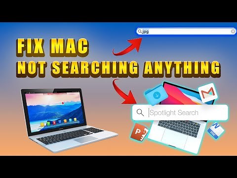 Fix Mac Spotlight & Finder Not Searching Files on Mac or External HDD