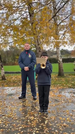 7.6K views · 140 reactions | A beautiful moment of remembrance, punctuated superbly by Lewis in Year 6 | Witney Community Primary School & Nursery | Facebook