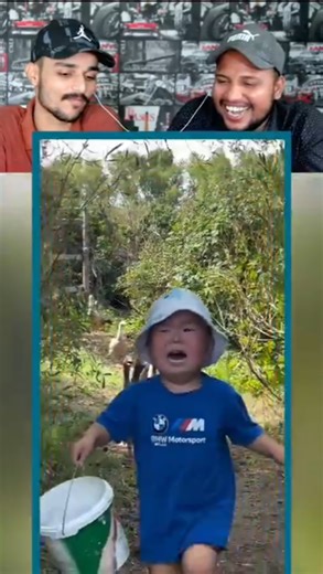Duck Force Is Chasing Kid 😂🤦 #shortsfeed #trendingreels #viral