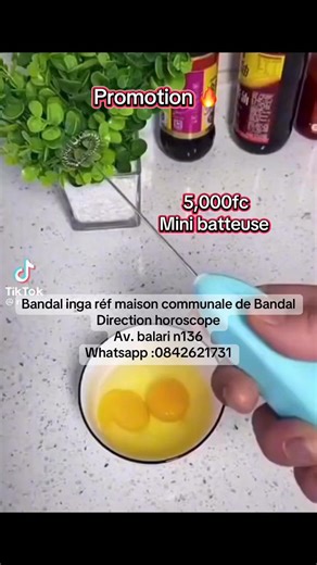 Mini batteuse Batteur électrique #kinshasa🇨🇩 #pourtoi #venteenligne #ladycome