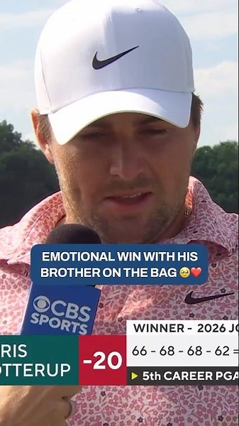 Please give Gotterup's brother an extra day of PTO 😂