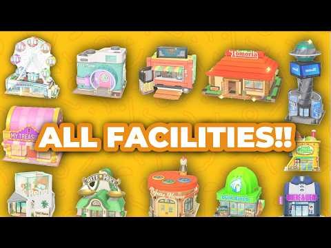 How To Unlock ALL Island Facilities In Tomodachi Life: Living The Dream | Complete Guide