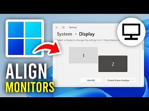How To Align Multiple Monitors In Windows - Full Guide