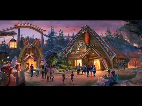 How to Train Your Dragon Land? Concept Art For Epic Universe | Universal Orlando Resort