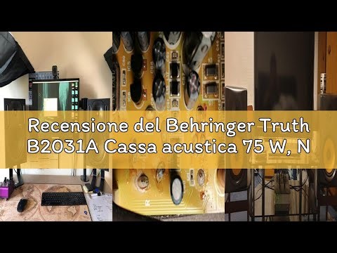 Recensione del Behringer Truth B2031A Cassa acustica 75 W, Nero, 1 pezzo