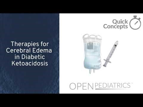 Therapies for Cerebral Edema in Diabetic Ketoacidosis by M. Agus | OPENPediatrics
