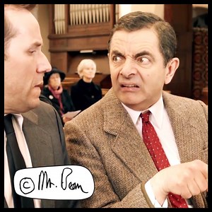 When paying respects is not your greatest strength...🙄⚰ | Mr Bean