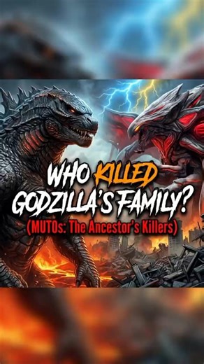 WHO KILLED GODZILLA FAMILY? #monsterverse #kingkong #godzilla #muto #kill #kaiju #family #movie