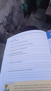 D. Answer in short.What are Netiquette?What do you mean by th... | Filo