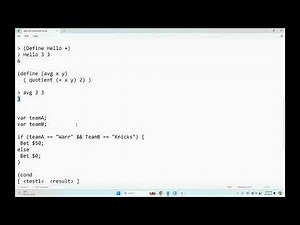 DrRacket 101: Part 1