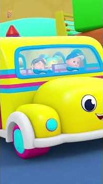 Wheels on the Bus, Fun Learning Kids Song #nurseryrhymes #preschool