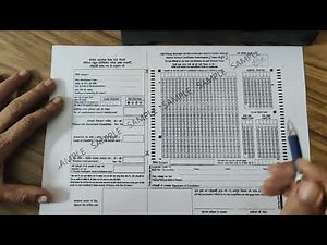 2025 CBSE ANSWER SHEET Class 12 and 10.How to fill the first sheet.