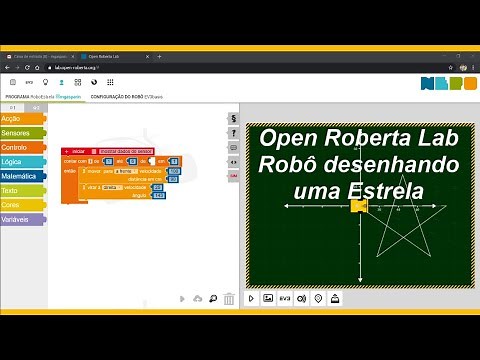 Open Roberta Lab - Robô Estrela