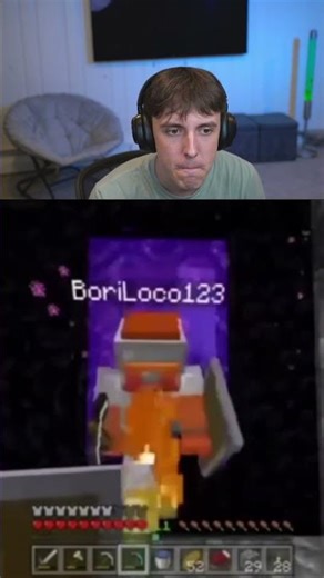 The Nether Portal broke the chest…