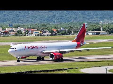 Avianca Cargo Airbus A330-243F N336QT en el Aeropuerto Internacional Hercílio Luz
