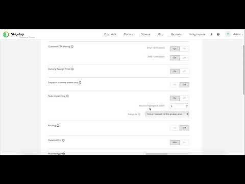 How to automatically dispatch orders to drivers