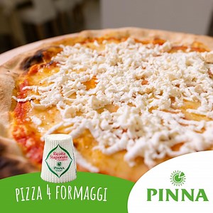 1.7K views · 260 reactions | Ami il formaggio? Allora scopri la #pizza ai 4 formaggi di PINNA! 燎 Quattro sapori davvero irresistibili: 燎 mozzarella 燎 Brigante 燎 Pecorino romano 燎 Ricotta stagionata #pinnaformaggi | Pinna Formaggi | Facebook
