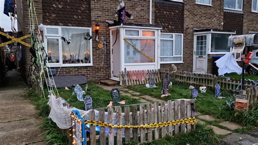 The Halloween House is about to launch in Goring 🎃 If you're feeling scared, don't worry we've spotted the Ghostbusters are about 👻 | Worthing Herald
