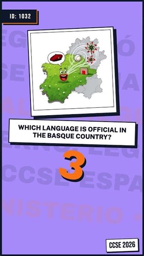 Official Language of Basque Country? 🇪🇸 CCSE 2026