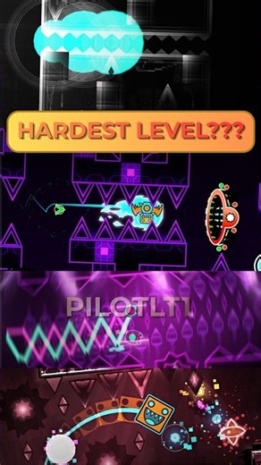 The HARDEST Level in GEOMETRY DASH? 📢🎮❓ #geometrydash #gd #gdupdate