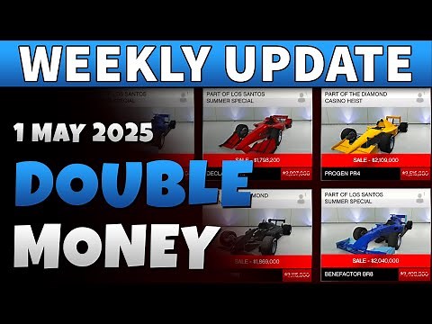 GTA Double Money This Week | GTA ONLINE WEEKLY UPDATE (-40% Salvage Yard)