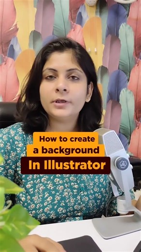 These backgrounds are extremely useful in creating wallpapers, posters, and designs. Finding the right one can be difficult ans time taking licensing issues. And manual creation is even more painful. So this technique really works best 👌 #backgroundtutorial #illustratortutorial #illustrationtip #illustrationartist #indianillustrator #cartoonist | Shallu Narula