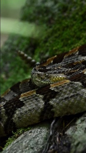 Slow Motion Rattlesnake Rattling!