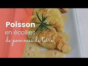 Le délicieux poisson en écailles de pommes de terre