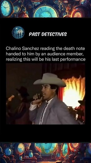 🎤 Chalino Sanchez's FINAL Performance 🕊️💔