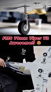 🛩️FMS 70mm Viper: Precision, Performance, and Power 🛩️ Say goodbye to wire landing gear and welcome CNC metal shock-absorbing gear for a smoother ride. With digital metal-toothed steering gear and lightweight EPO materials, this jet delivers precision and durability. Get ready to soar with the ultimate jet experience! ✈️ 🔥 🌟For more👇： https://www.fmshobby.com/products/fms-edf-jet-70mm-viper-v2-pnp-15th-anniversary-edition?_pos=1&_sid=121066459&_ss=r #FMSViper #RCPlane #fmsmodel #70mmviper |