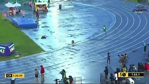Big congratulations to Jamaica’s Girls Under 17 4x400m relay team on copping Gold in a time of 3:43.44. #TeamJamaica 🎥: @Carifta2023 | Hon. Olivia "Babsy" Grange