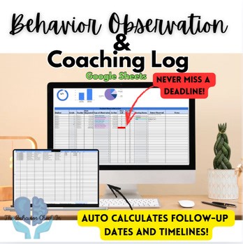 Behavior Observation & Coaching Log | Auto Follow-Up   60-Day Compliance Tracker