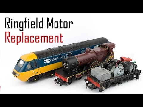 Hornby Ringfield Motor/CD Motor Conversion Tutorial