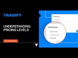 Understanding Pricing Levels In Tradify