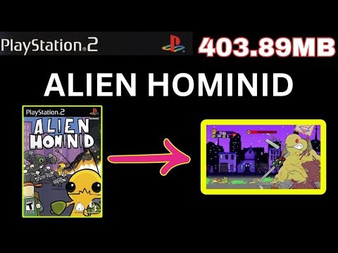 Alien Hominid PS2 ISO