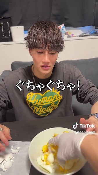 親友に鳥の巣ポテトフライを作ってみた