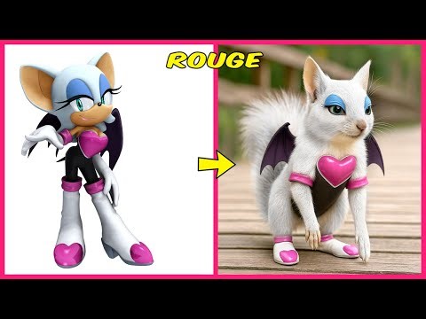 Sonic The Hedgehog If They Were Forest Animals In Real Life