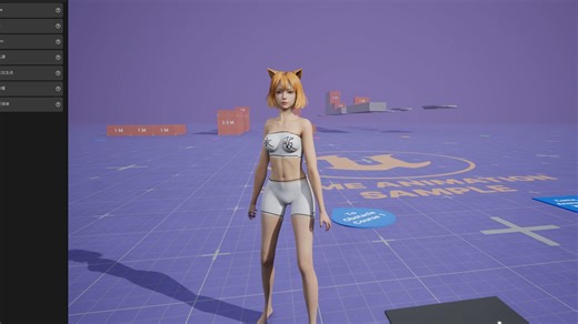 UE5.4动画演示MotionMatching