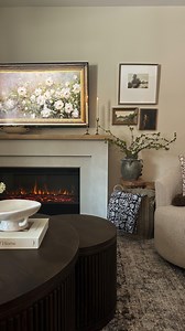 172K views · 224 reactions | Comment “FIREPLACE” for details Cozy vibes without the commitment!  Our renter-friendly electric fireplace just got a price drop! Transform your space today, easy to assemble and just plug it in!!! Loving mine so much!  #HomeUpgrade #ElectricFireplace #livingroomdecor #livingroom | Theedgewoodhome | Facebook