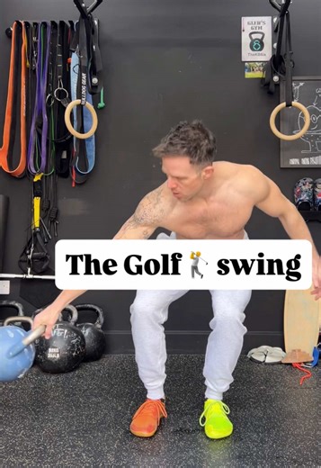 The frontal plane swing is easier than you think 💭 • Your kettlebell swing shouldn’t twist your spine. It should build a bulletproof one. • The frontal plane kettlebell swing teaches your body to resist rotation while producing power. Instead of letting the bell pull you sideways and dumping stress into your lower back, you learn to sit into the hips, root through the legs, and lock the core in place. • That means: • Stronger, more stable hips • A core that actually resists rotation • Healthier