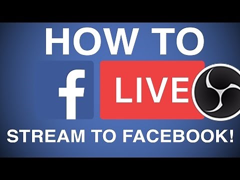 How To Stream Live Video To Facebook Page Using Camera | Go Live On Facebook