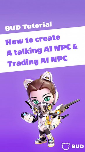 Tutorial of how to make AI NPC talking and trade AI NPC#ai #fyp #budc...