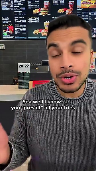 McDonald's fries hack for fresh fries!