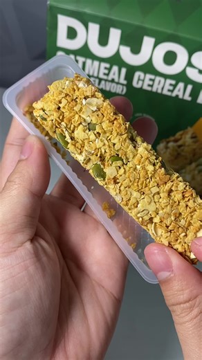 Nutty Flavor Oatmeal Cereal Bars Recipe