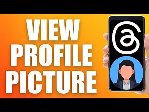 How To View Threads Profile Picture (quick and easy)