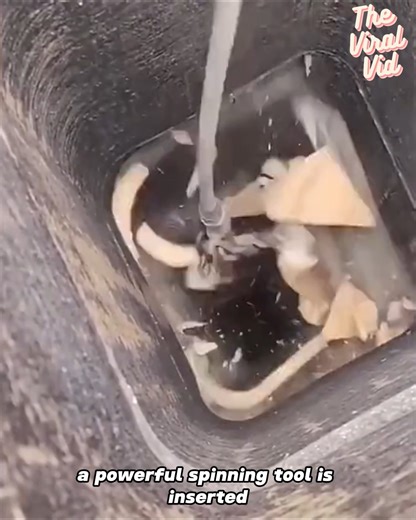 The High-Speed Trick to Cleaning Inside a Chimney #ChimneyCleaning #TileRemoval #SatisfyingCleanup | The Viral Vid