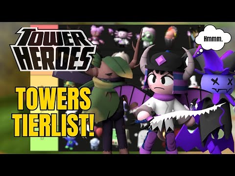 RATING TOWERS TIERLIST - Tower Heroes [Roblox]